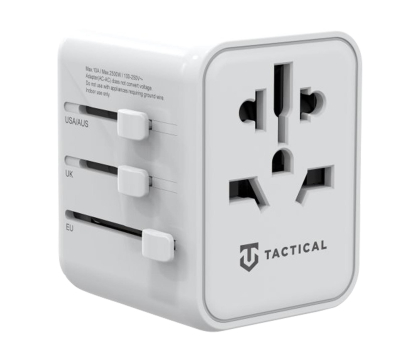 Ładowarka i akumulator Tactical PTP Travel Adapter White